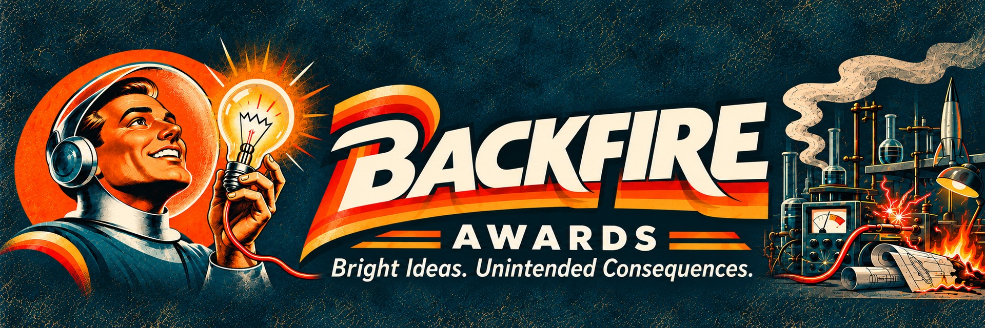 Backfire Awards. Bright Ideas. Unintended Consequences.